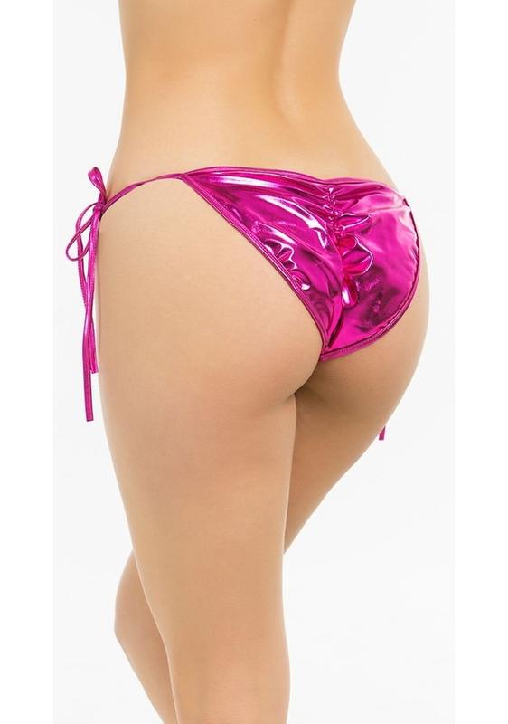 Fantazi Pembe Seksi Yandan Bağlamalı String - Külot BC0031
