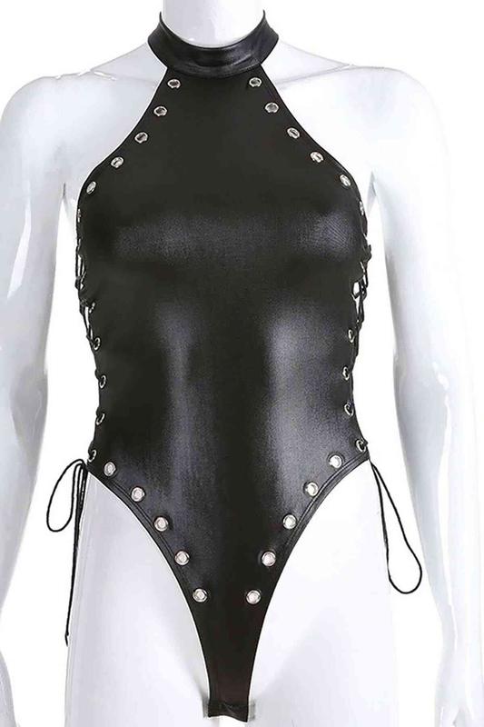 Bacio Fantezi Yanları Kuş Gözlü Yandan Bağlamalı  Seksi Babydol BC5426
