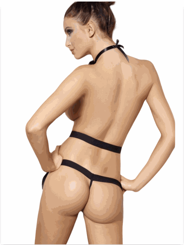 Tegan Fantezi Fiyonklu Seksi Gecelik TG279226